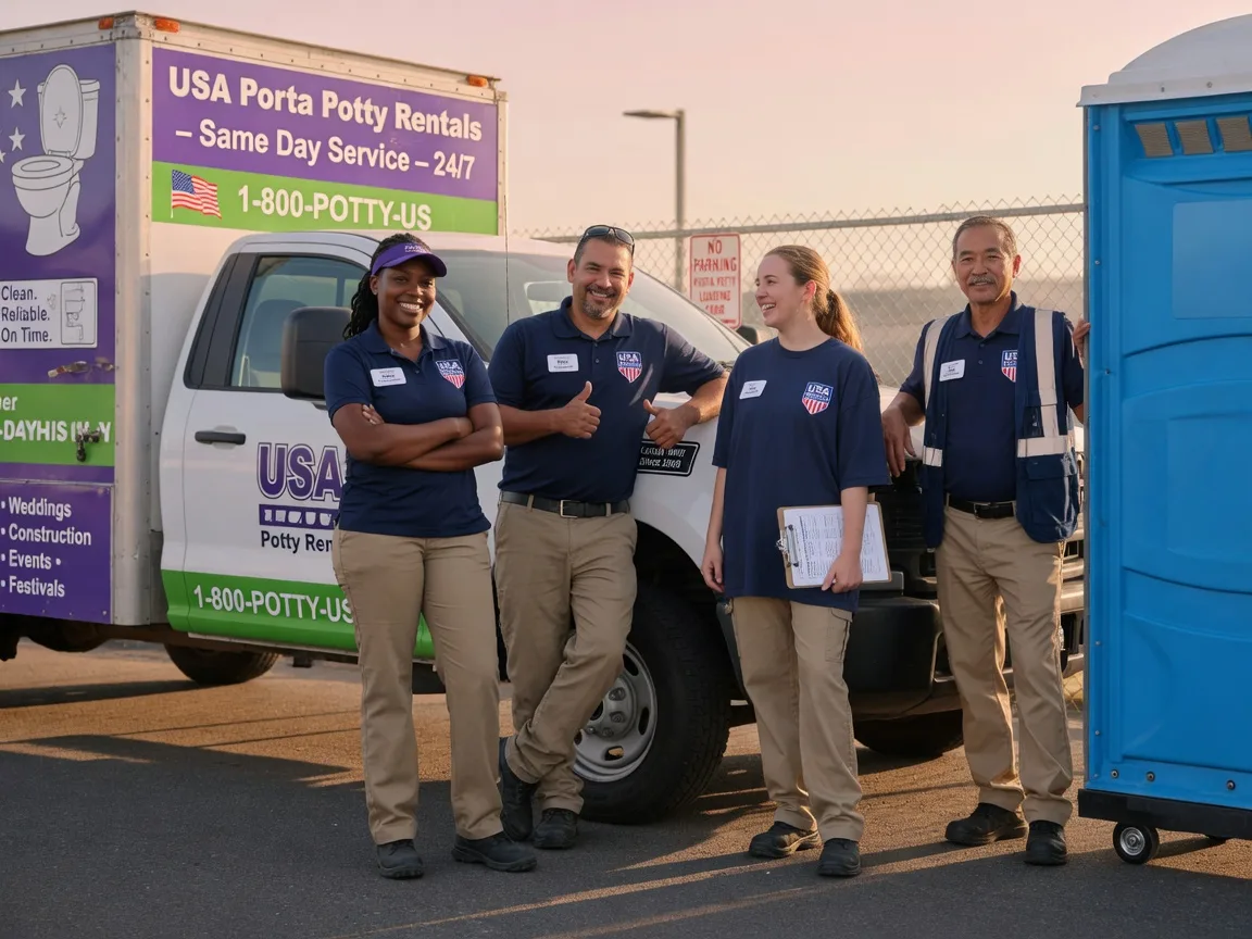 Porta Potty Rental company in Haledon, NJ